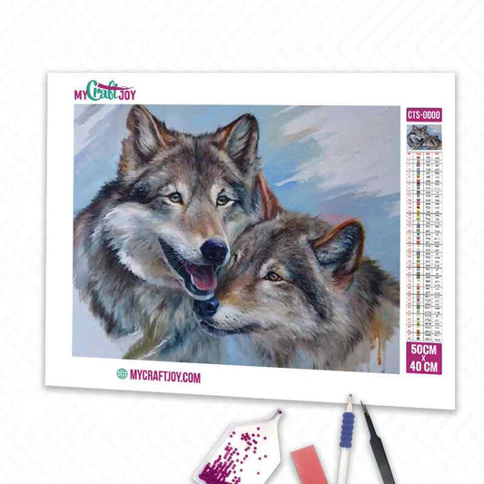 Wolves - DIY Diamond Painting Kit
