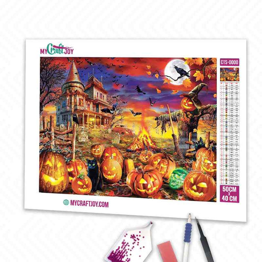 Halloween - DIY Diamond Painting Kit