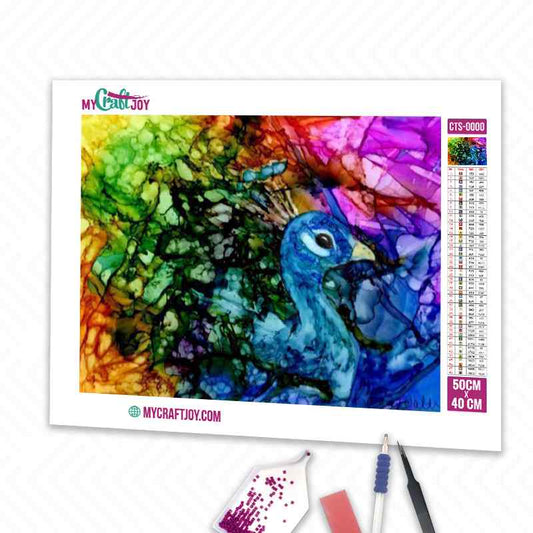 Peacock - DIY Diamond Painting Kit