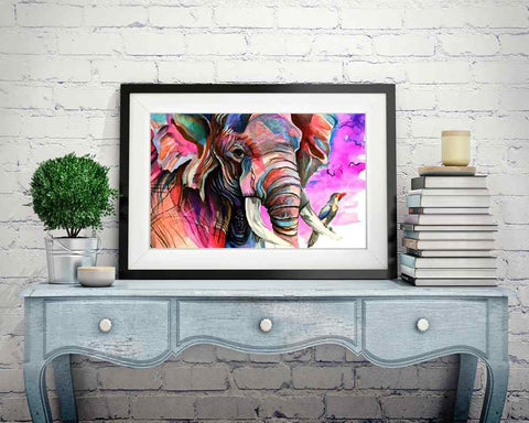 Elephant - DIY Diamond Painting Kit