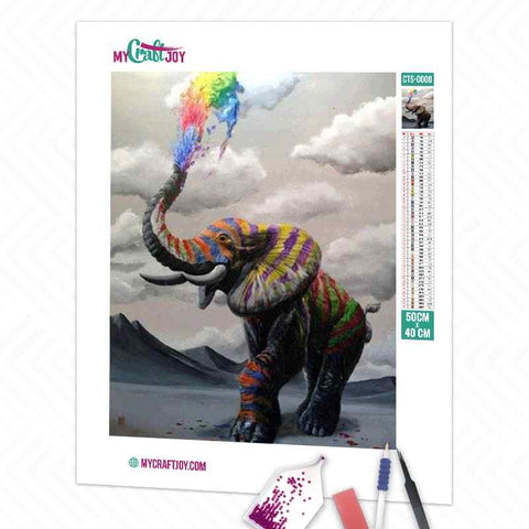 Elephant - DIY Diamond Painting Kit