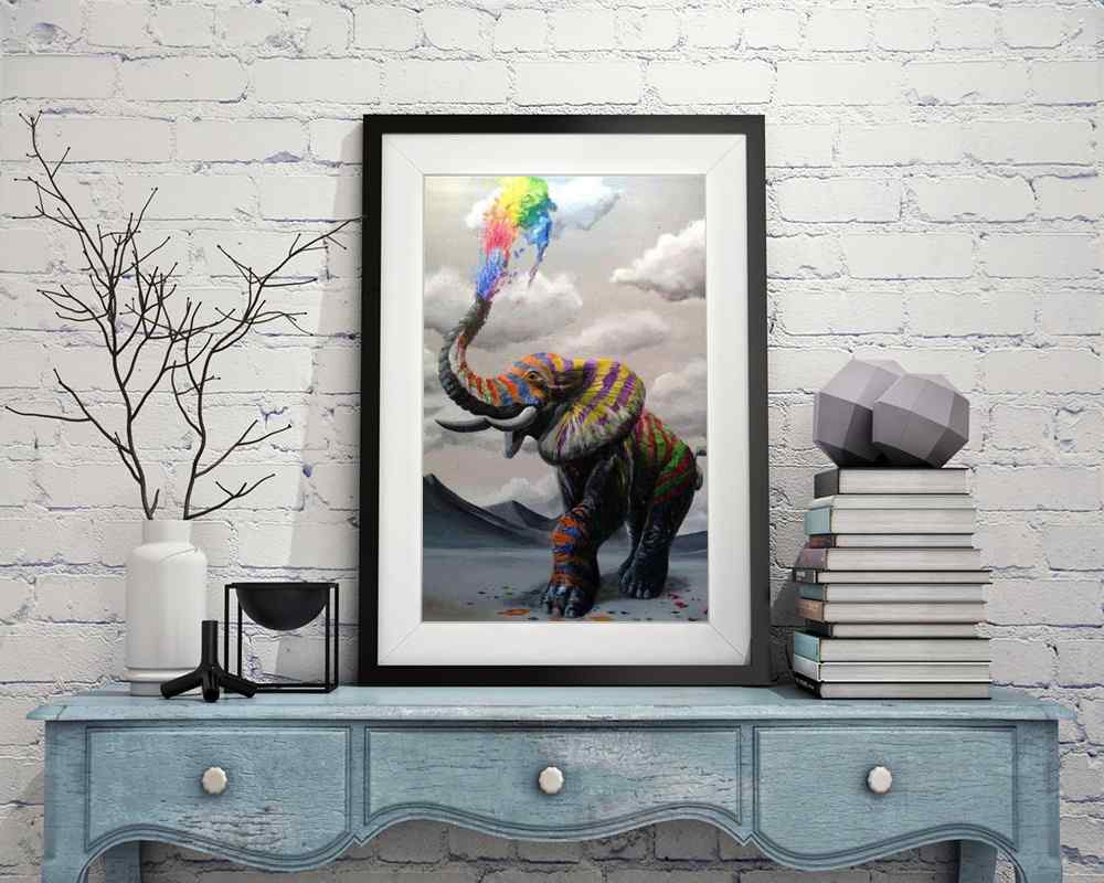 Elephant - DIY Diamond Painting Kit