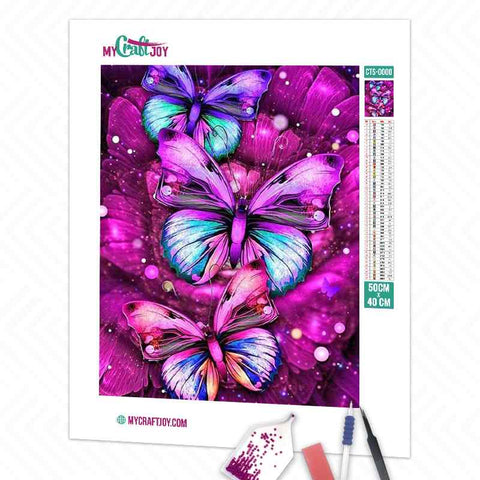 Butterflies - DIY Diamond Painting Kit