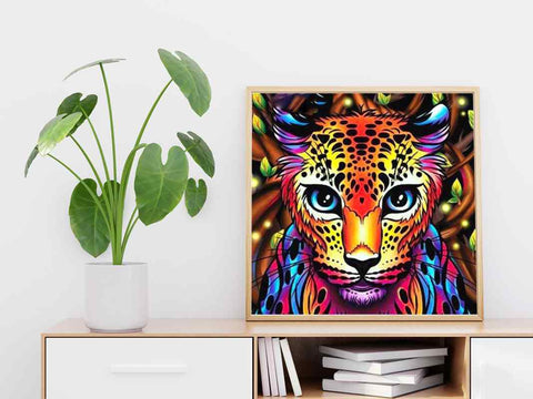 Leopard - DIY Diamond Painting Kit