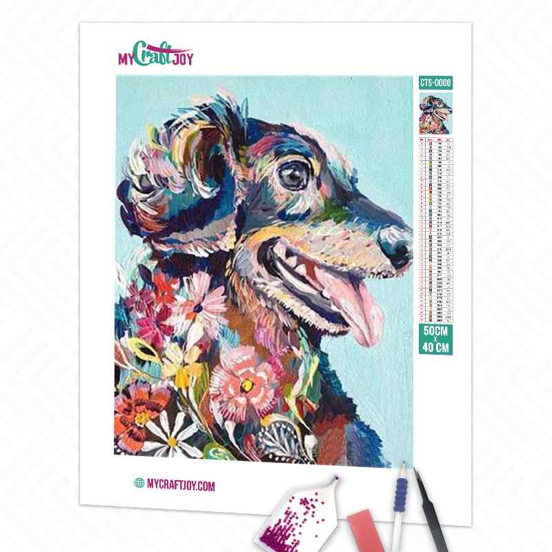 Dog - DIY Diamond Painting Kit