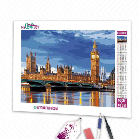 Cities - DIY Diamond Painting Kit