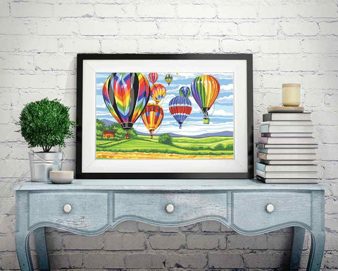 Hot Air Balloon - DIY Diamond Painting Kit