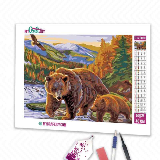 Bears - DIY Diamond Painting Kit