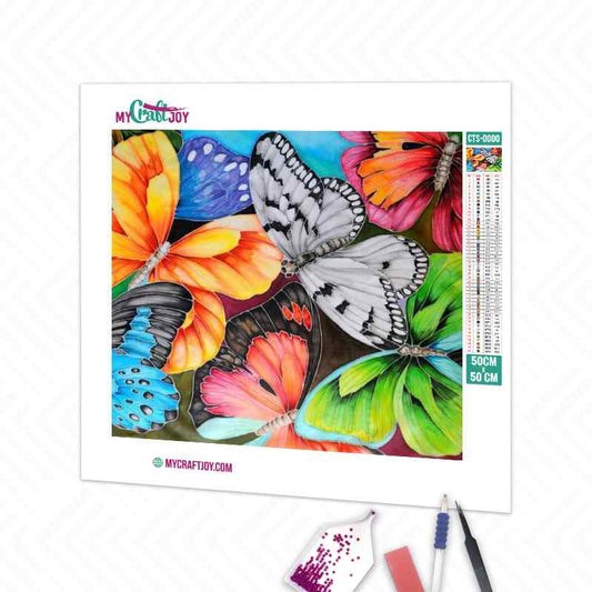 Butterflies - DIY Diamond Painting Kit