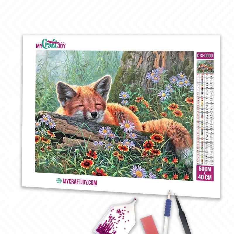 Fox - DIY Diamond Painting Kit