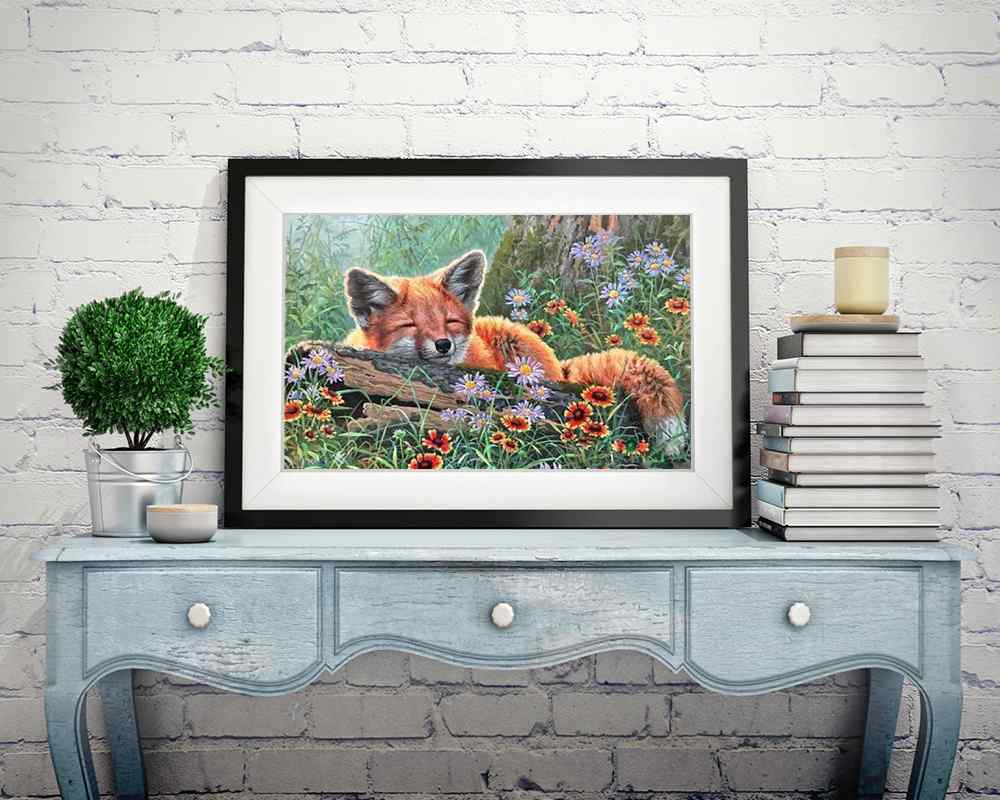 Fox - DIY Diamond Painting Kit