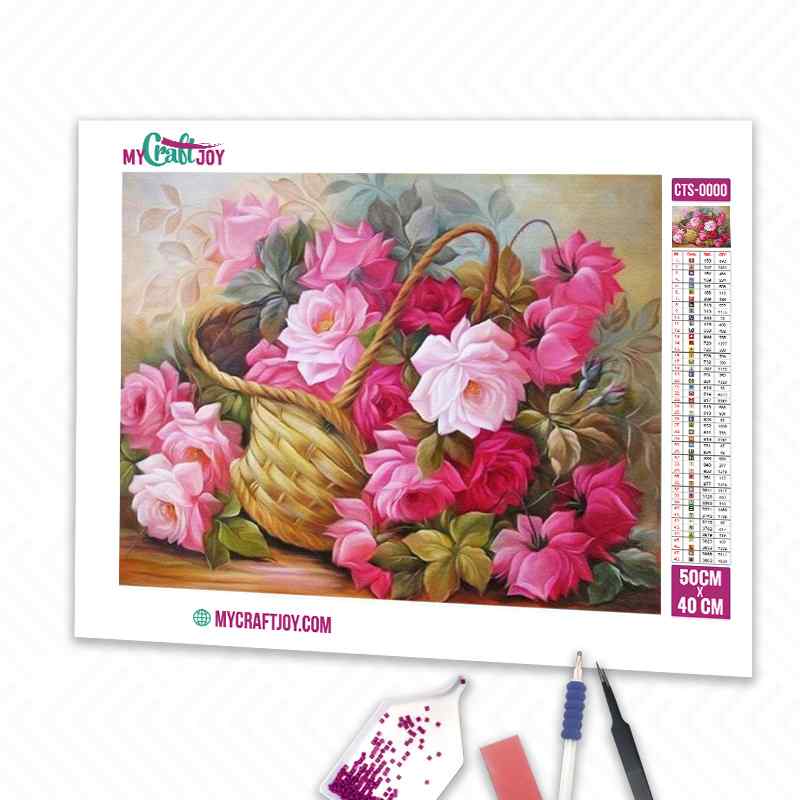 Flowers - DIY Diamond Painting Kit