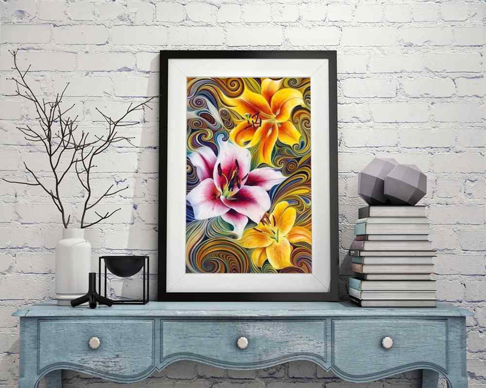 Flowers - DIY Diamond Painting Kit