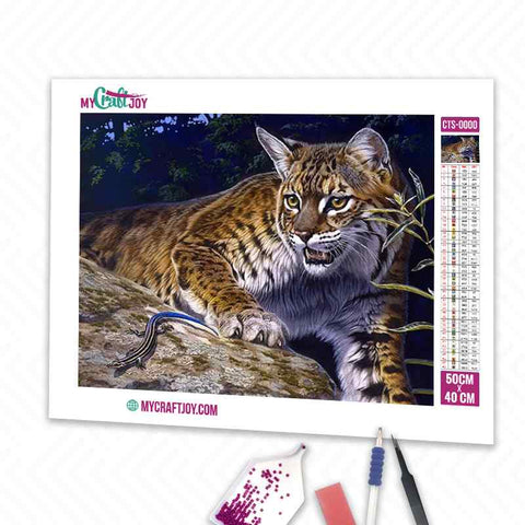 Leopard - DIY Diamond Painting Kit