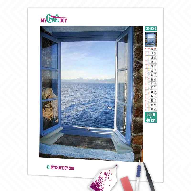 Window - DIY Diamond Painting Kit