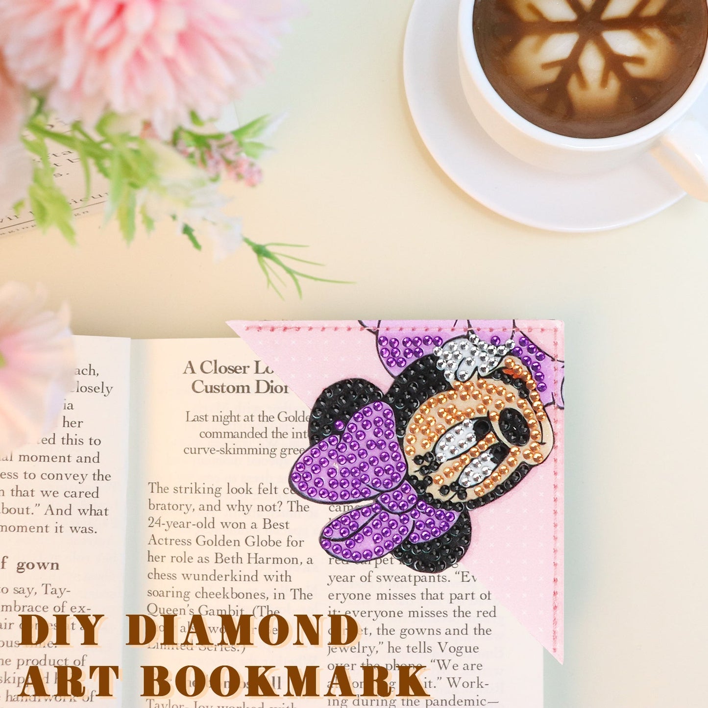 4pcs Cartoon Characters Corner Bookmarks