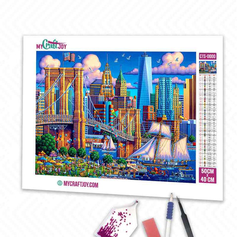 American Dream - DIY Diamond Painting Kit