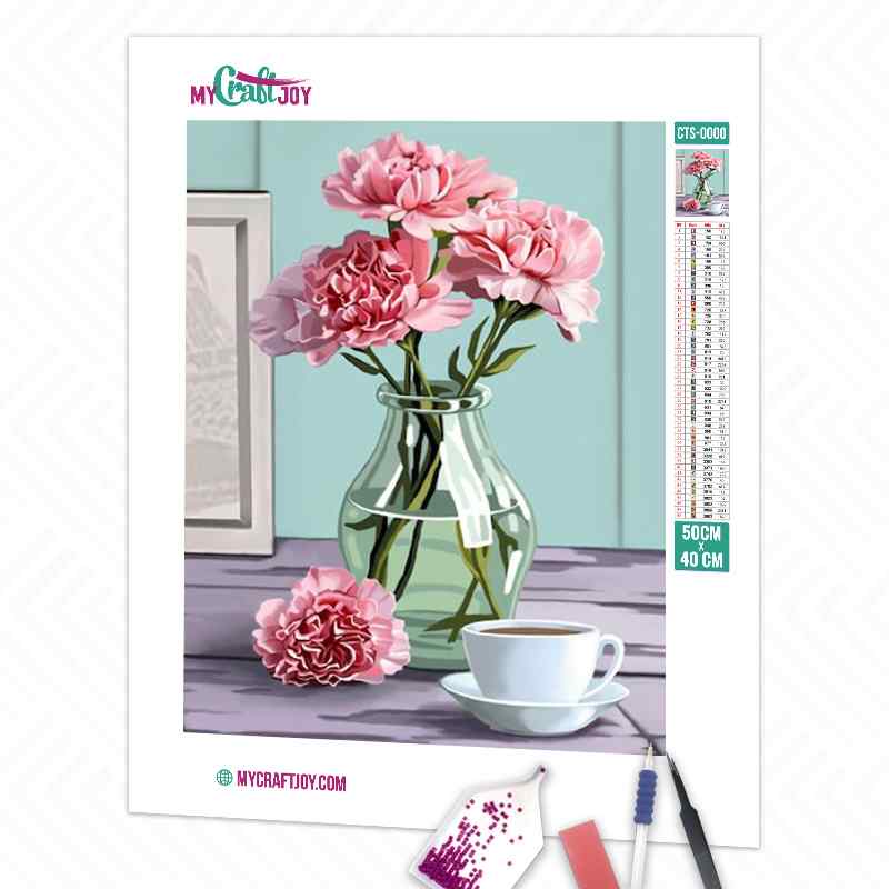 Flowers - DIY Diamond Painting Kit