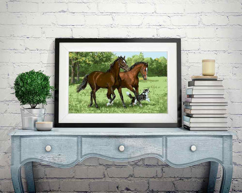 Horses - DIY Diamond Painting Kit