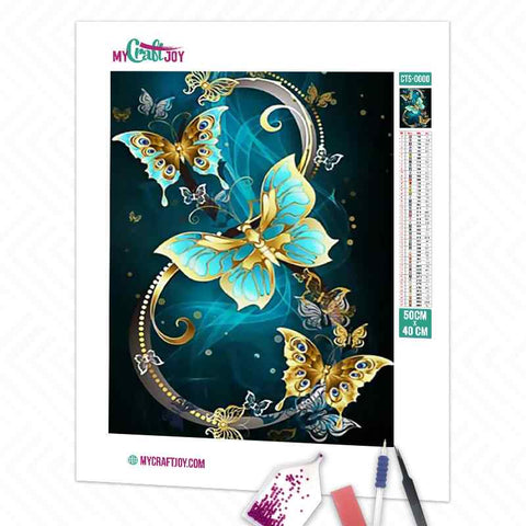 Butterflies - DIY Diamond Painting Kit