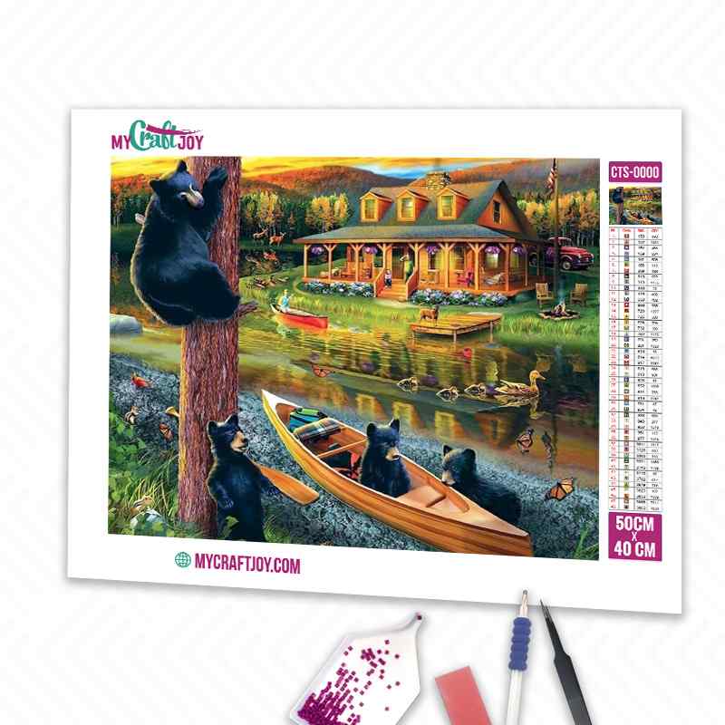 Lake - DIY Diamond Painting Kit