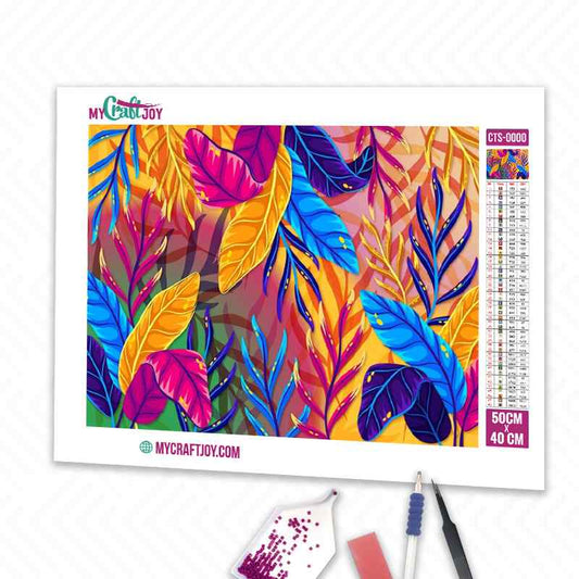 Leaves - DIY Diamond Painting Kit