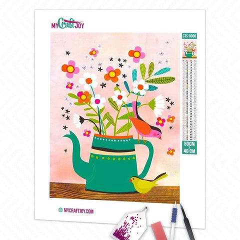 Flowers - DIY Diamond Painting Kit