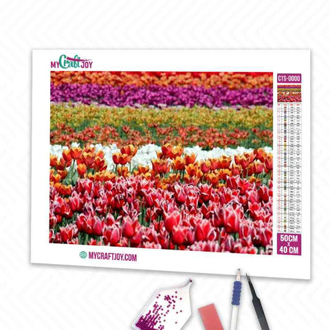 Flowers - DIY Diamond Painting Kit