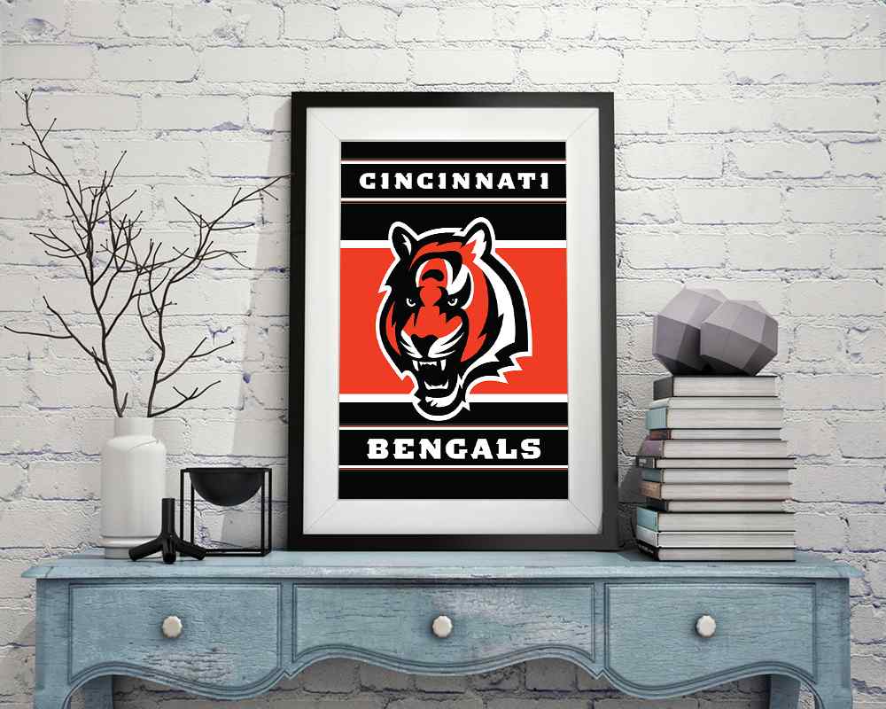 Cincinnati Bengals American Football Teams - DIY Diamond Painting Kit