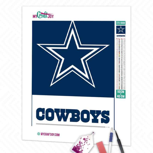 Dallas Cowboys American Football Teams - DIY Diamond Painting Kit