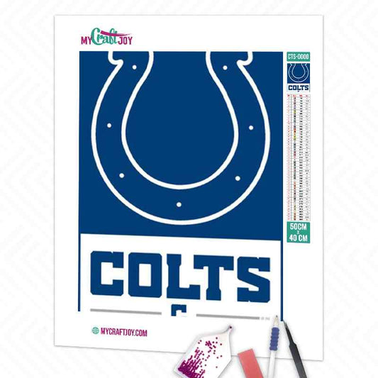Indianapolis Colts American Football Teams - DIY Diamond Painting Kit