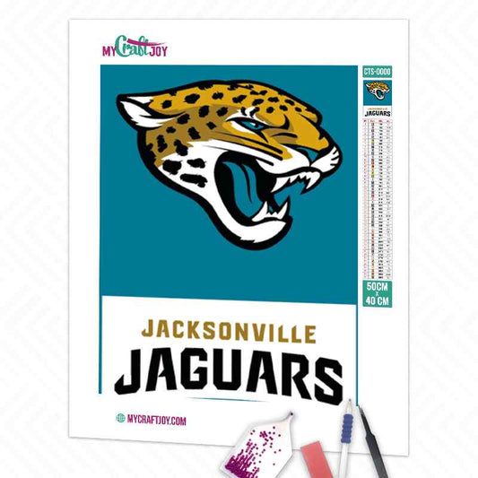 Jacksonville Jaguars American Football Teams - DIY Diamond Painting Kit