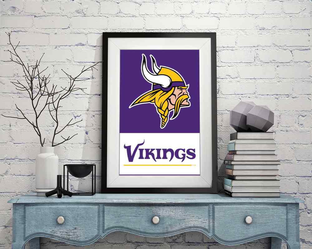 Minnesota Vikings American Football Teams - DIY Diamond Painting Kit