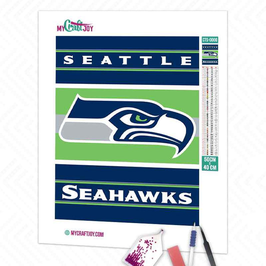 Seattle Seahawks American Football Teams - DIY Diamond Painting Kit