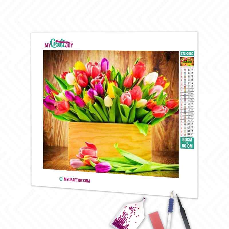 Tulips - DIY Diamond Painting Kit
