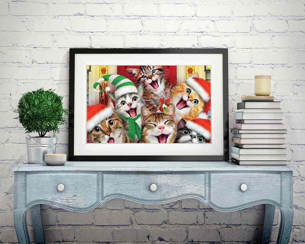 Happy Cats - DIY Diamond Painting Kit