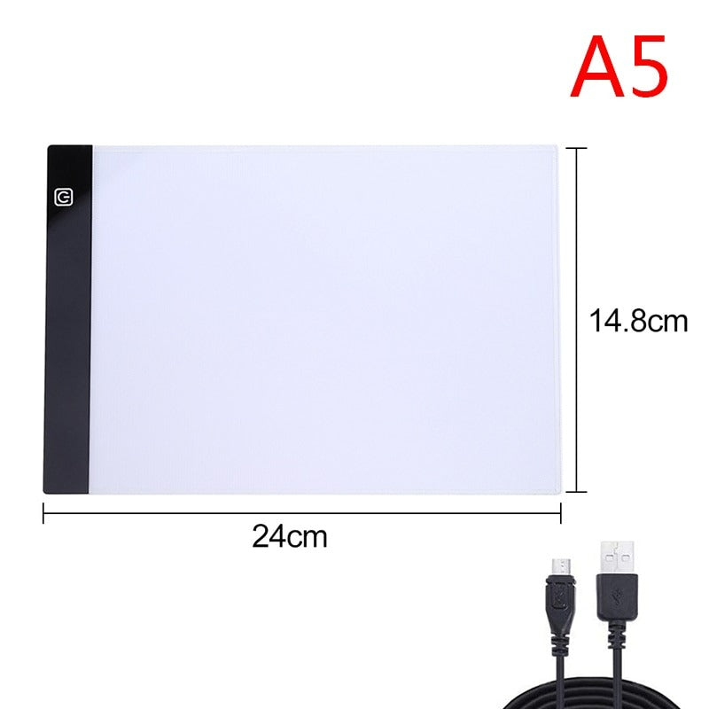 A3/A4/A5 Dimmable Led Light Pad Drawing Board