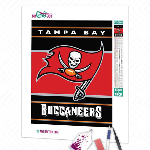 Tampa Bay Buccaneers American Football Teams - DIY Diamond Painting Kit