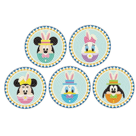 Disney 5-pack - Diamond Painting Coasters