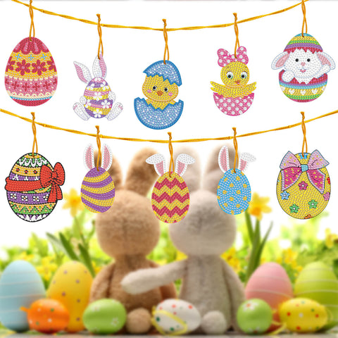 Easter Ornaments (10 Pack) - Diamond Painting Accessories