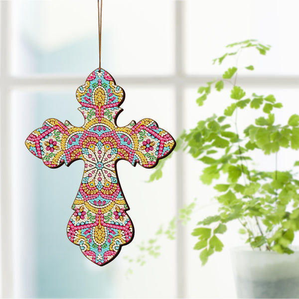 Cross Wooden Board - Diamond Painting Accessories