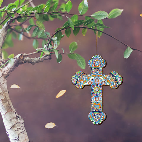 Cross Wooden Board - Diamond Painting Accessories