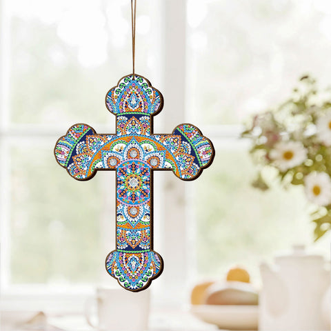 Cross Wooden Board - Diamond Painting Accessories