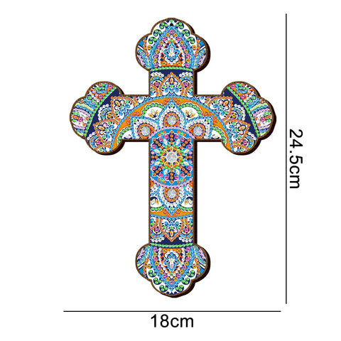 Cross Wooden Board - Diamond Painting Accessories