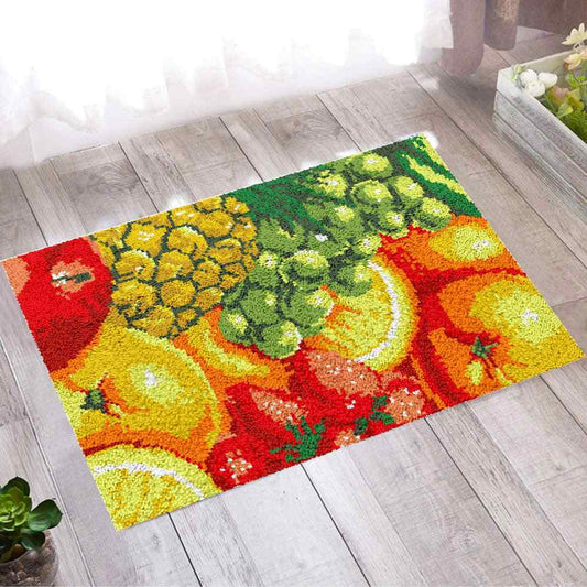 Fruits - (23x33in - 60x85cm) - DIY Latch Hook Kit