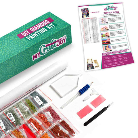 Buttefly and Fox - DIY Diamond Painting Kit