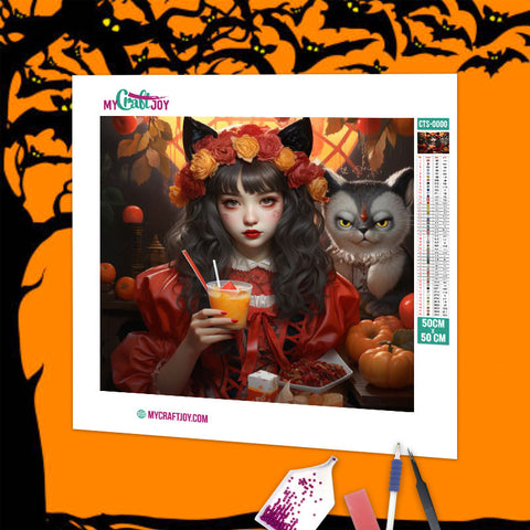 Halloween - DIY Diamond Painting Kit