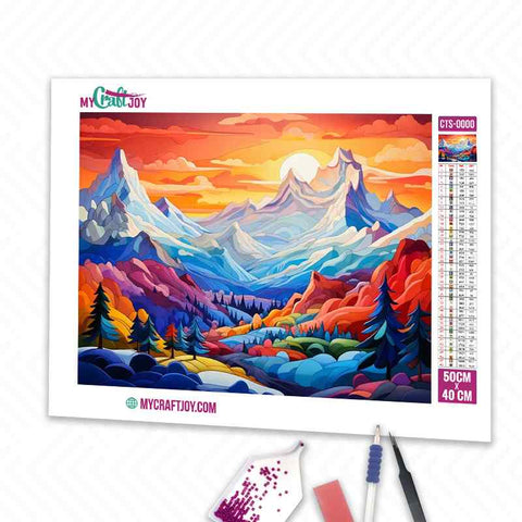 Serene Horizons - DIY Diamond Painting Kit