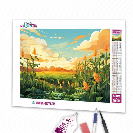 Serene Horizons - DIY Diamond Painting Kit