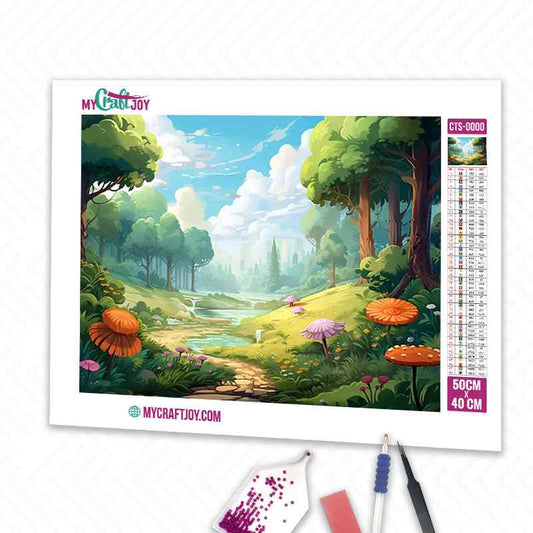 Serene Horizons - DIY Diamond Painting Kit